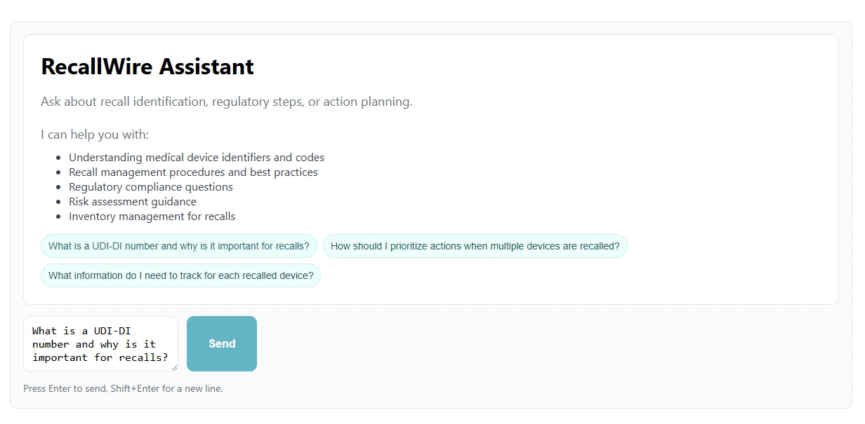 Notification workflow