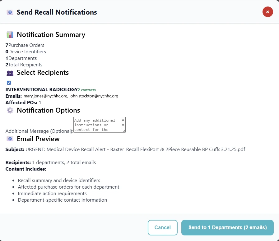 RecallWire Assistant
